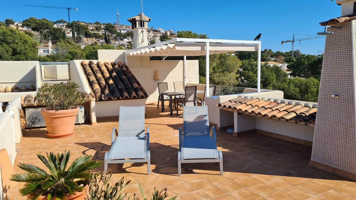 Stunning Penthouse with Sea Views and private Rooftop Terrace in Santa Ponsa