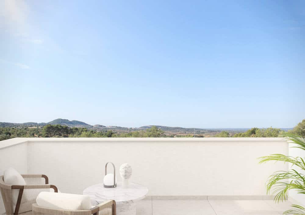 STUNNING NEWLY BUILT FINCA IN SON PROHENS WITH PANORAMIC VIEWS