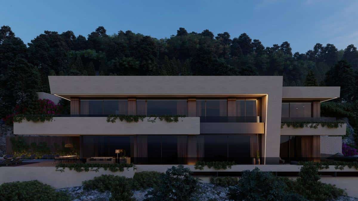Increíble solar con proyecto para una villa de lujo con vistas a la Sierra de Tramuntana en Son Vida