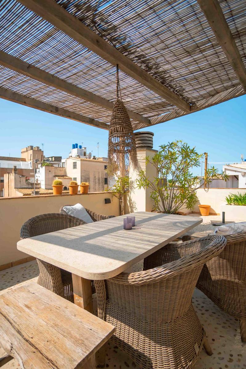 Wunderschönes Duplex Penthouse mit toller Dachterrasse in Altstadt von Palma