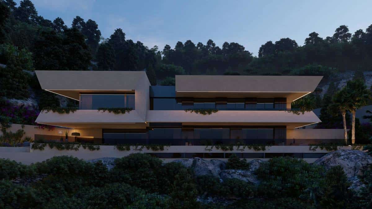 Amazing plot with project for a luxury villa with views of the Tramuntana mountains in Son Vida