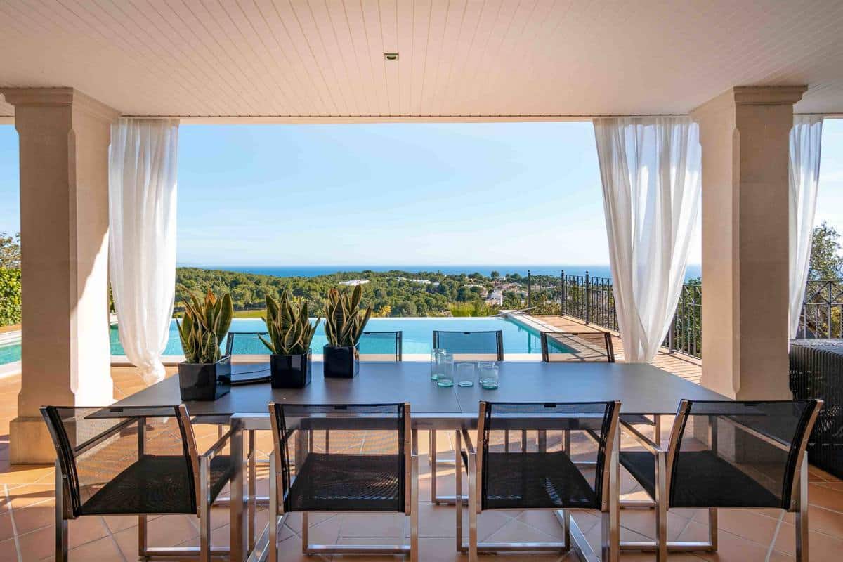 Luxurious Dream Sea View Villa in Bendinat 5 bedrooms 4 bathrooms Pool