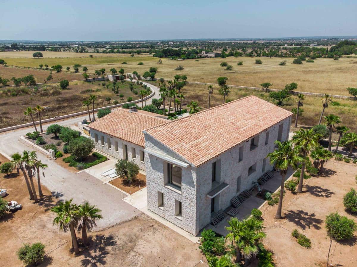 LUXURY NEWLY BUILT FINCA IN CAMPOS WITH PANORAMIC VIEW AND 7 BEDROOMS