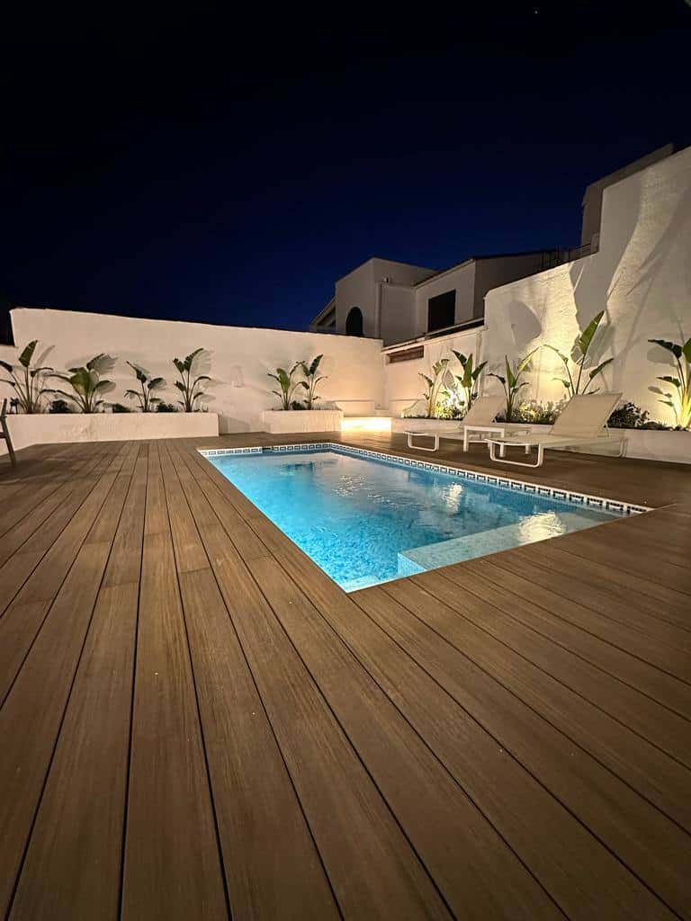 Neu renoviertes Haus im ibizenkischen Stil mit Pool in Sol de Mallorca