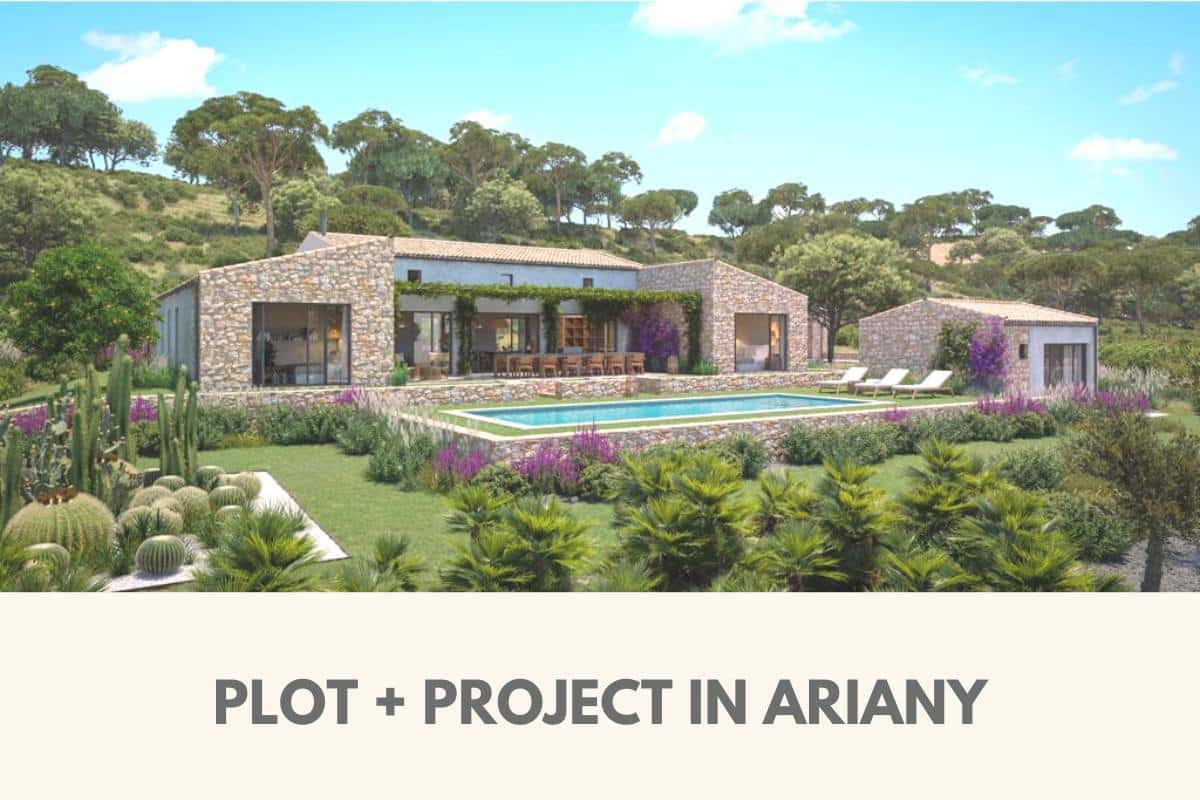 Fantastic Finca Building Plot with license to start  between Ariany and Petra