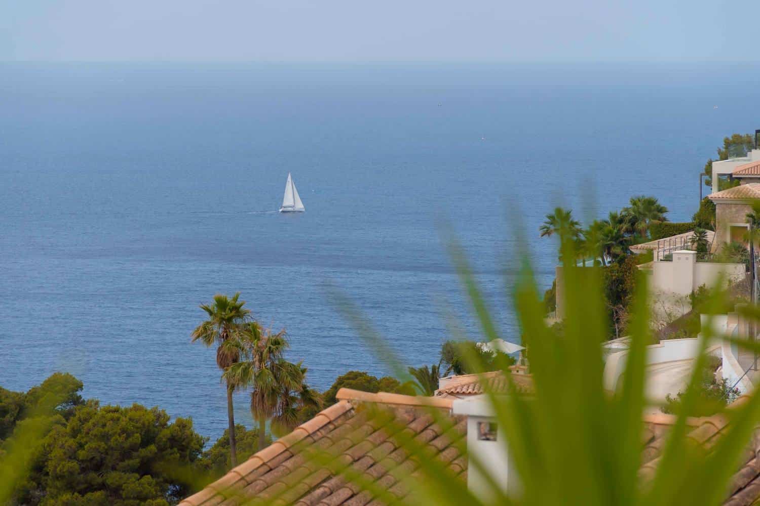 Cala Marmacén: Luxusvilla mit Meerblick bei Port Andratx