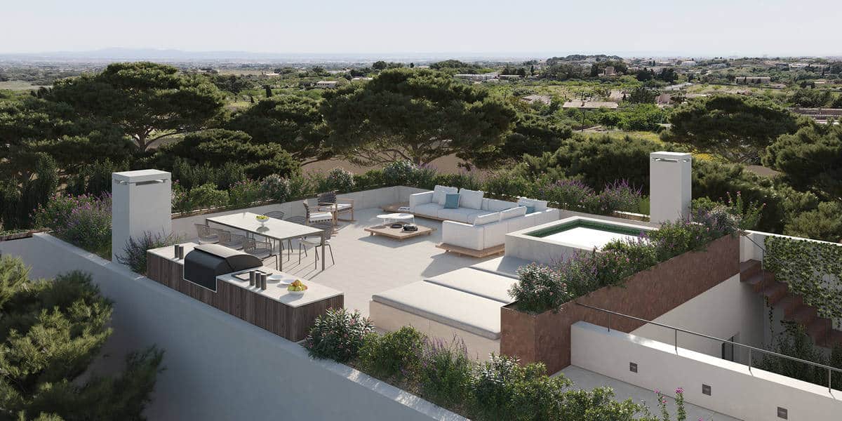 Luxuriöses neu gebautes Haus in Establiments mit Schwimmbad und Garten