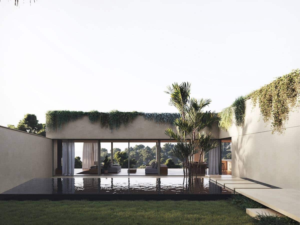 Luxury new construction villa with great sea views Costa d’en Blanes