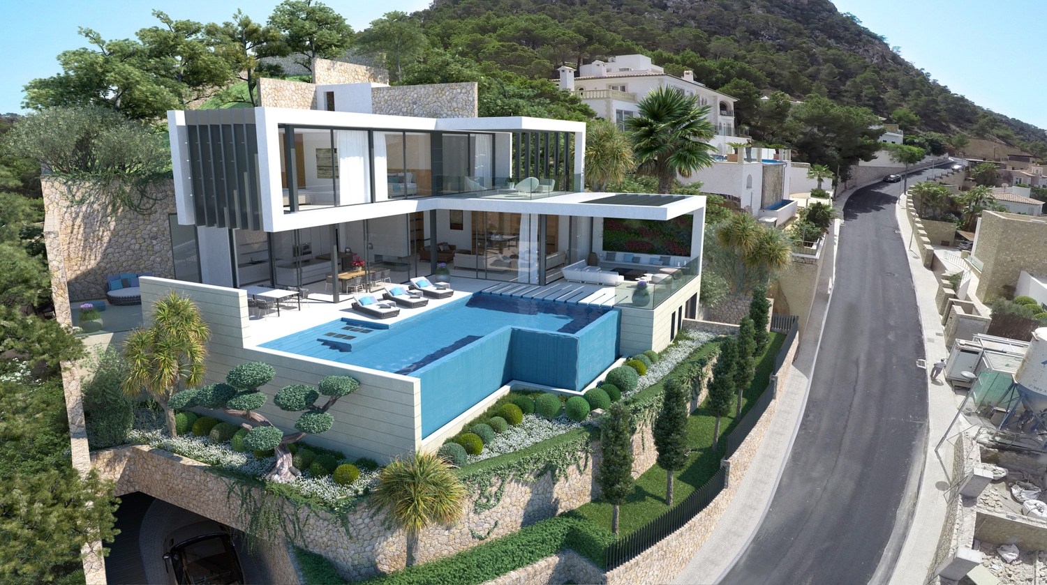Exquisite Villa in Port Andratx Unparalleled seaviews await in this breathtaking coastal haven