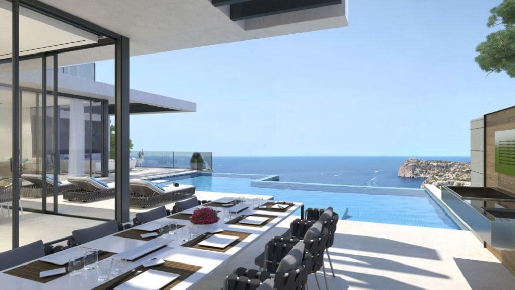 Exquisite Villa in Port Andratx Unparalleled seaviews await in this breathtaking coastal haven