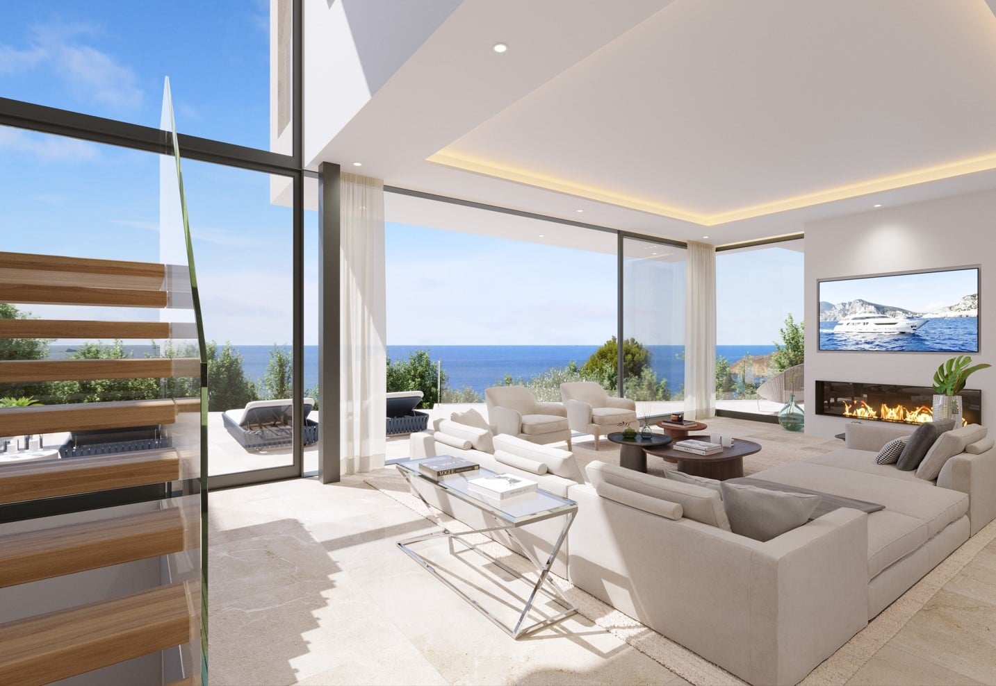 New luxury project in Santa Ponsa with sea view