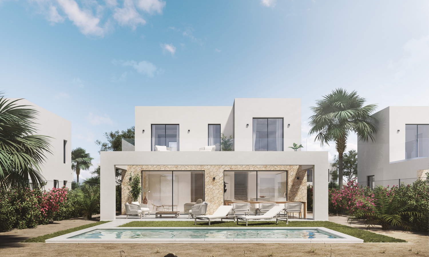 Außergewöhnliche Villa mit Poolbereich zu verkaufen in Dalt de Sa Ràpita, Mallorcas Südküste