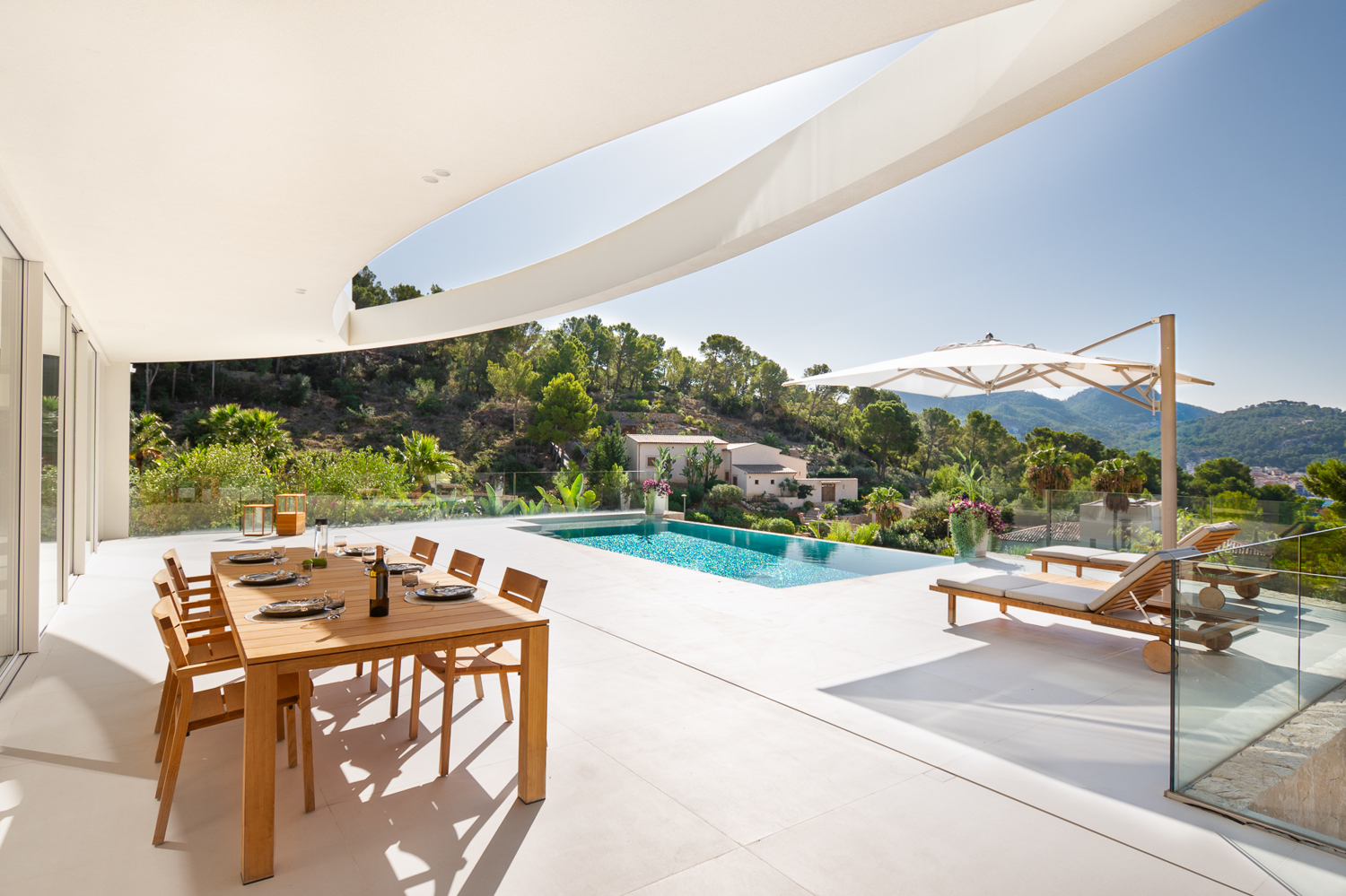 Exklusive Villa auf hohem Niveau in Port Andratx mit Panoramablick