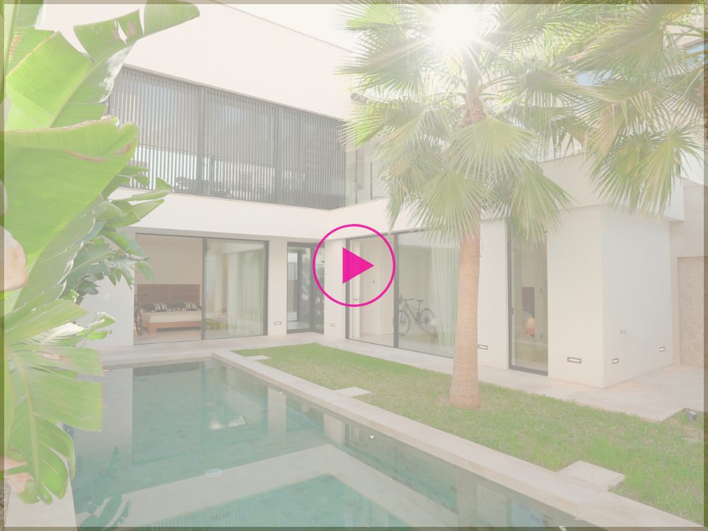 Elegant newly built designer villa with sea views in El Terreno