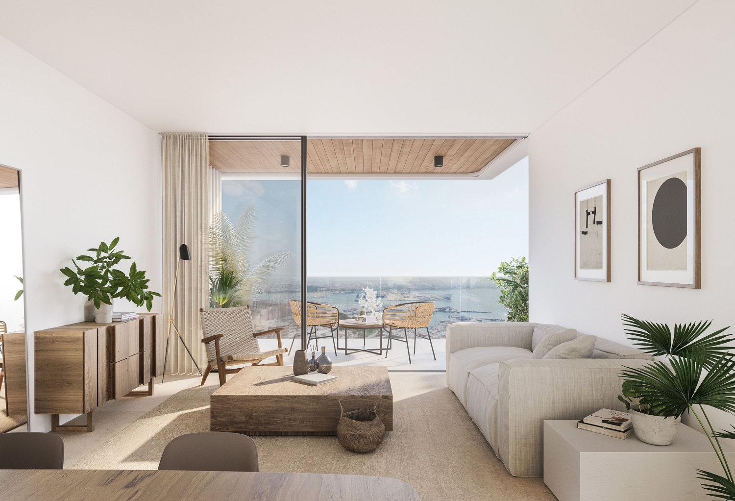 Apartamento único en planta baja con jardín privado y terraza en Palma