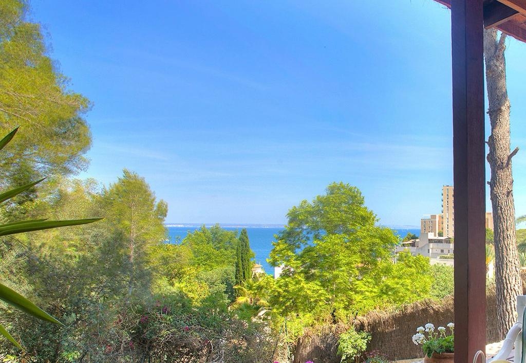 Maravilloso apartamento dúplex con vistas al mar y terraza en Cas Catalá