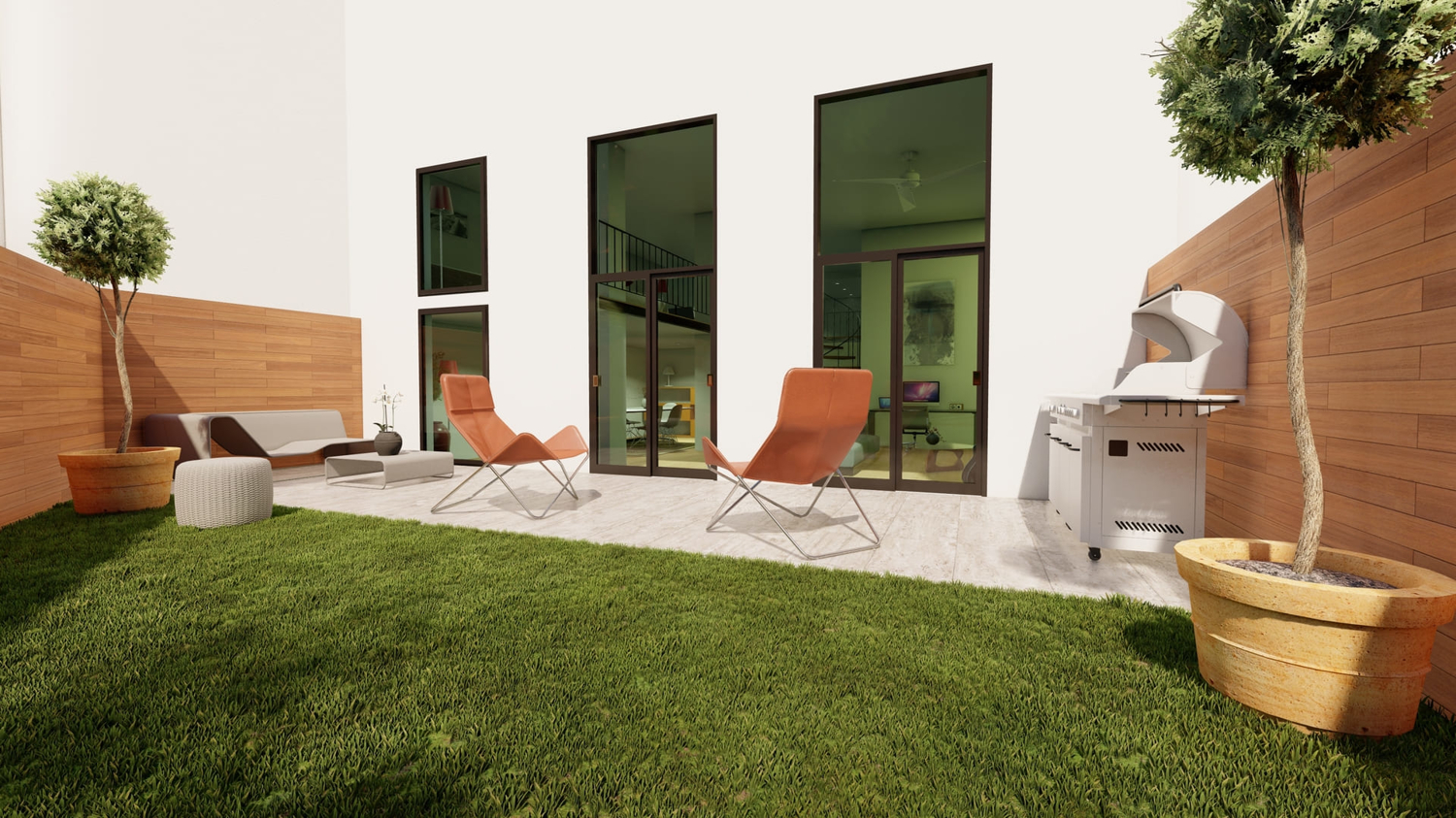 Proyecto de Loft recién RENOVADO con patio trasero con toques de diseño situado en PALMA