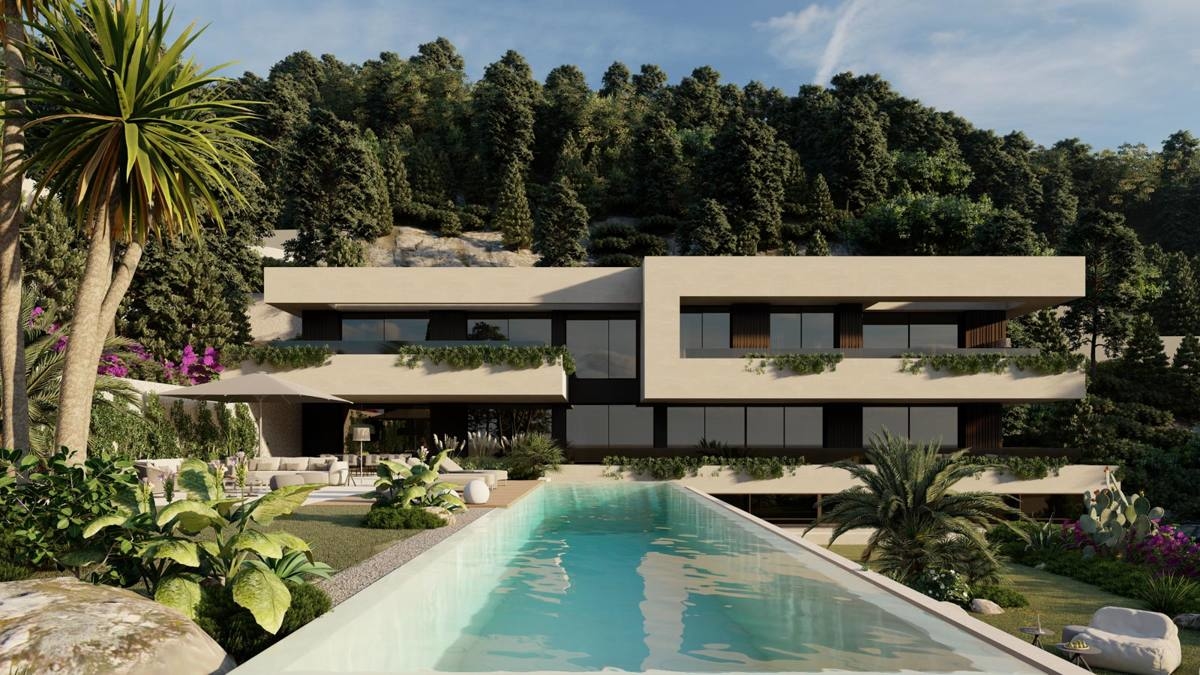 Exclusive plot+project for a luxury villa in Son Vida