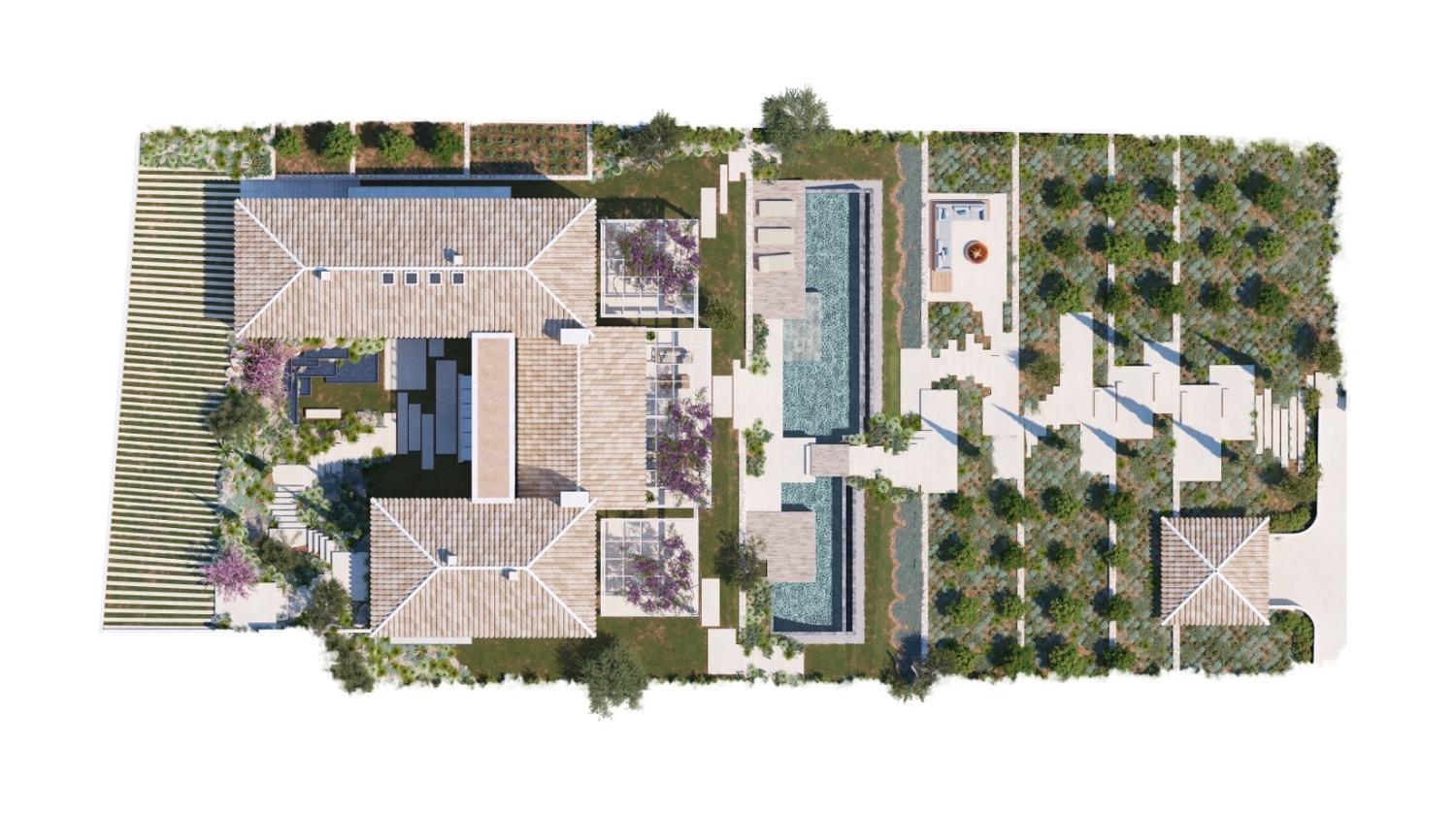 Luxuriöse Villa mit Meerblick in Strandnähe in Bendinat