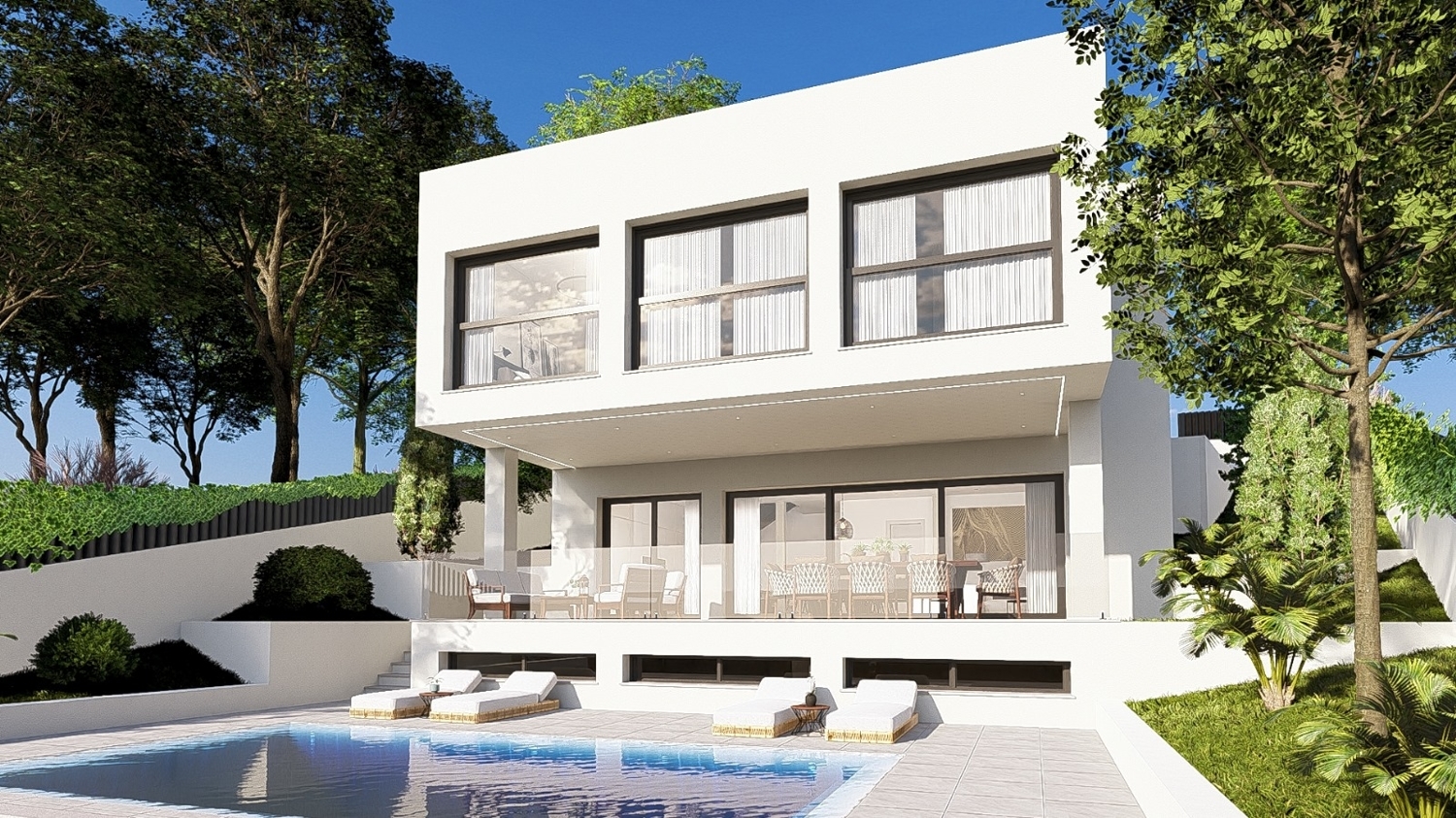 Stunning villa completly renovated in Portals Nous