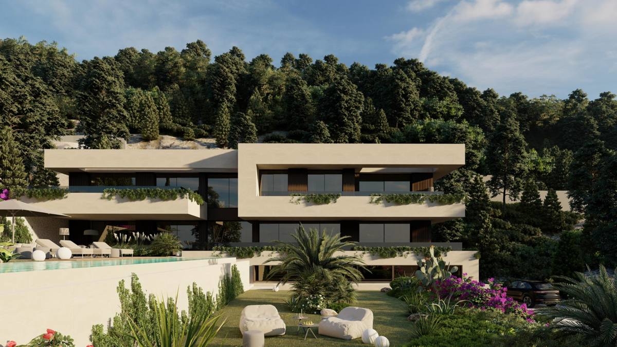 Grundstück und Projekt für eine Luxusvilla in Son Vida