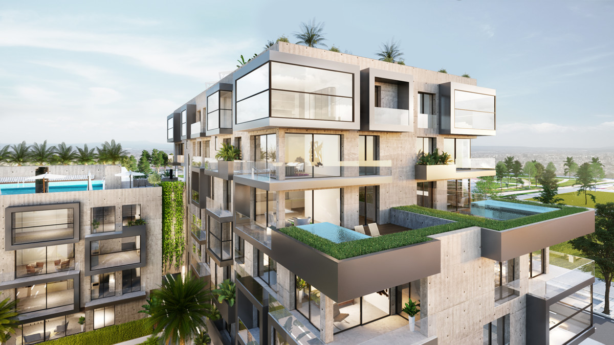 BRAND NEW LUXURY DUPLEX PENTHOUSE WITH PRIVATE ROOF TERRACE NEAR PORTIXOL