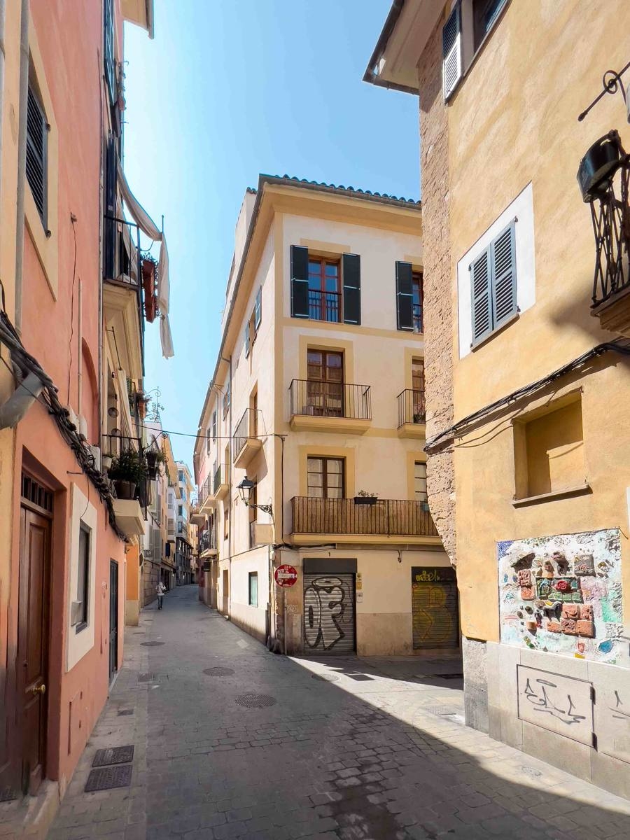 Beautiful duplex penthouse with great roof terrace in old town of Palma