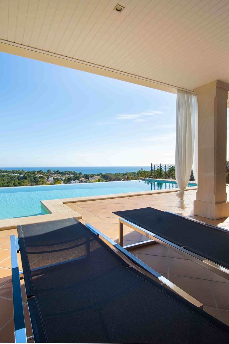 Luxurious Dream Sea View Villa in Bendinat 5 bedrooms 4 bathrooms Pool