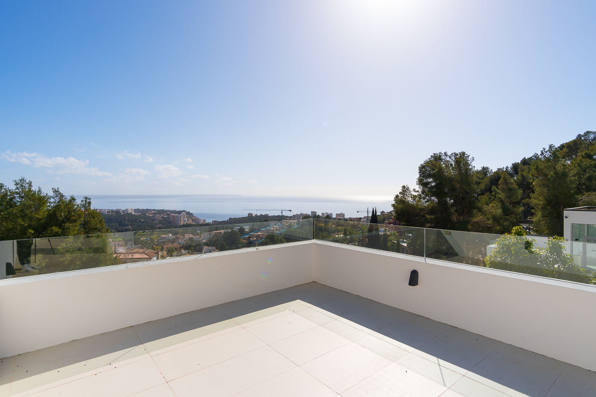 Impresionante vista al mar Villa Genova Mallorca 3-4 dormitorios Aparcamiento