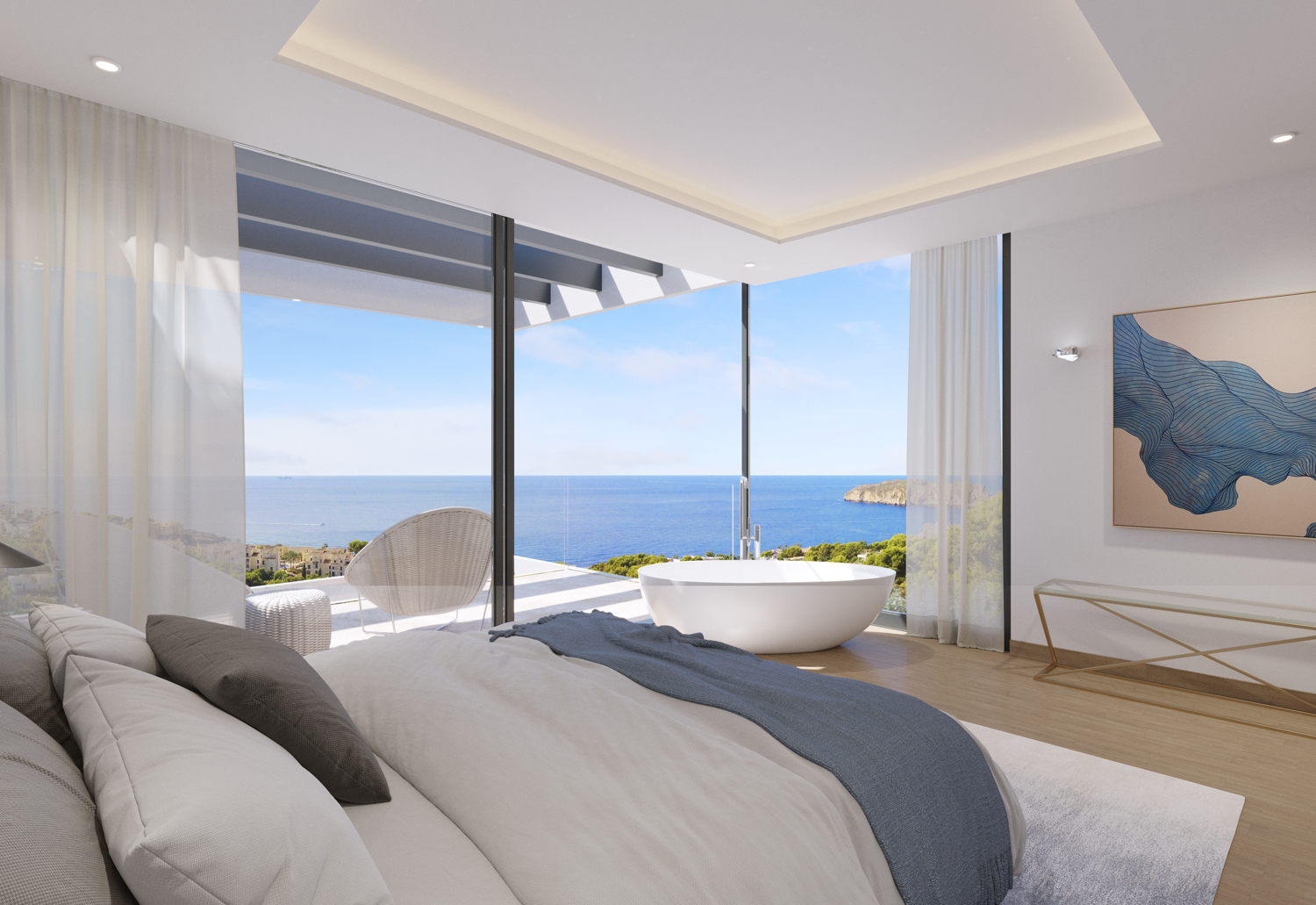 Nuevo proyecto de lujo en Santa Ponsa con vistas al mar