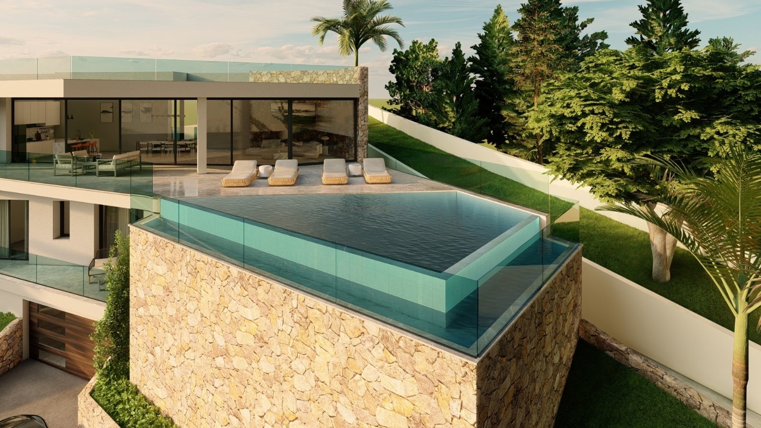 Exclusive Villa with seaviews on Costa d’en Blanes hills