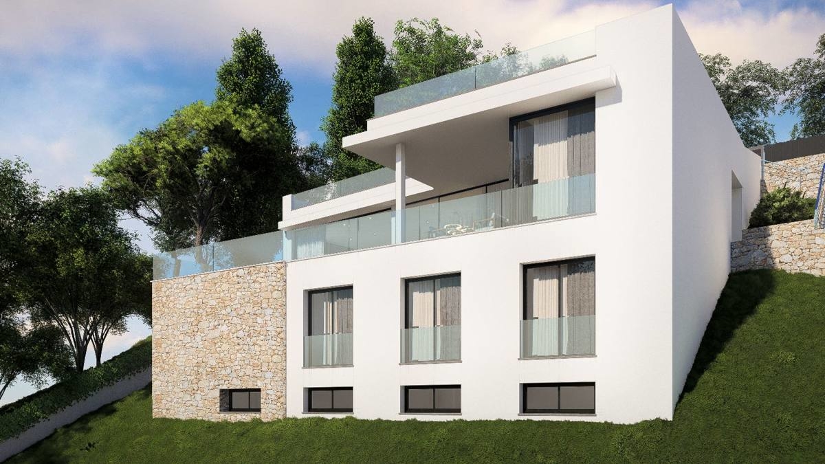 Fantastic villa under construction in Costa d’en Blanes