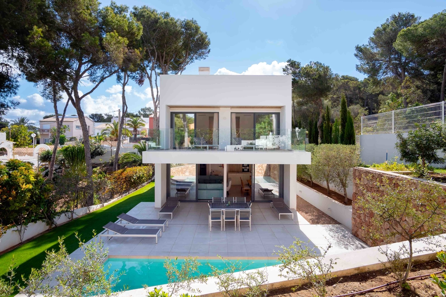 Modern Villa El Toro with garden, Pool & Terraces