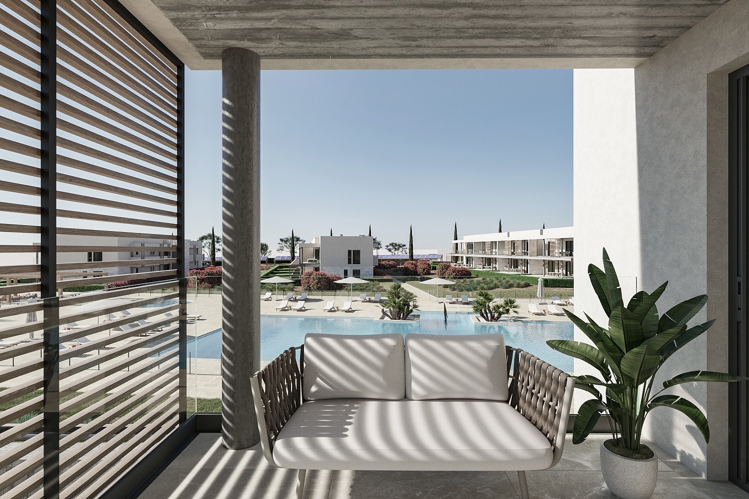 Schöne Penthouse mit Dachterrasse & Garten in Sa Rapita