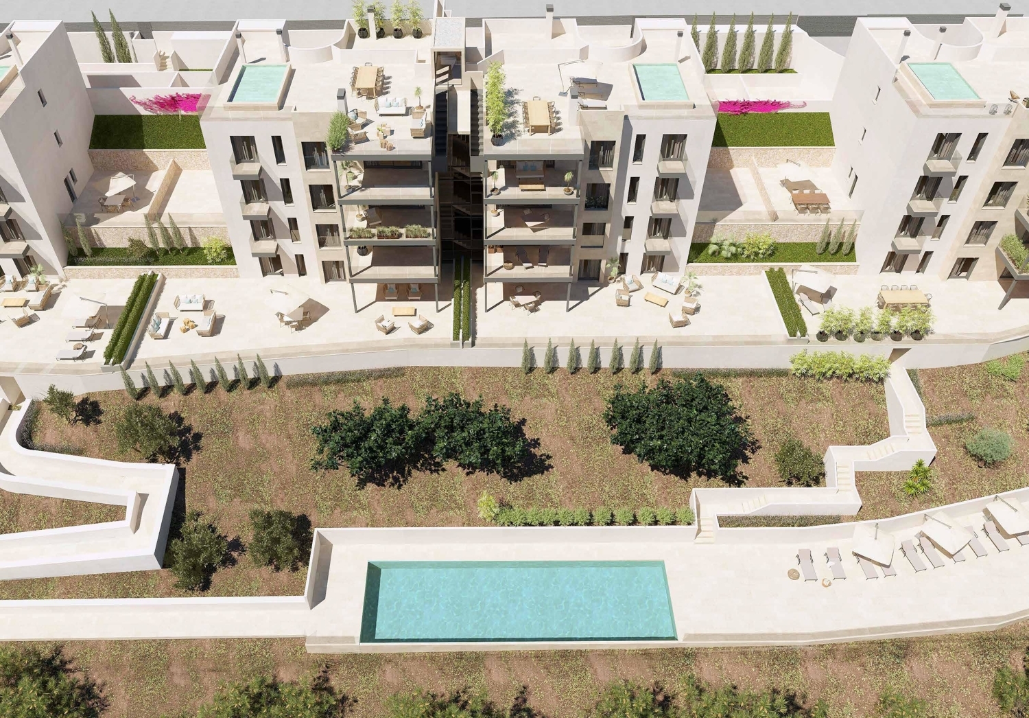 Newly built flat with community pool in Santa Ponça