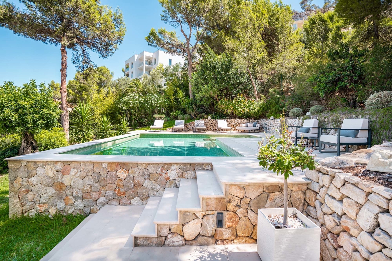 Luxury Villa with Pool & Mountain Views in Cala Moragues