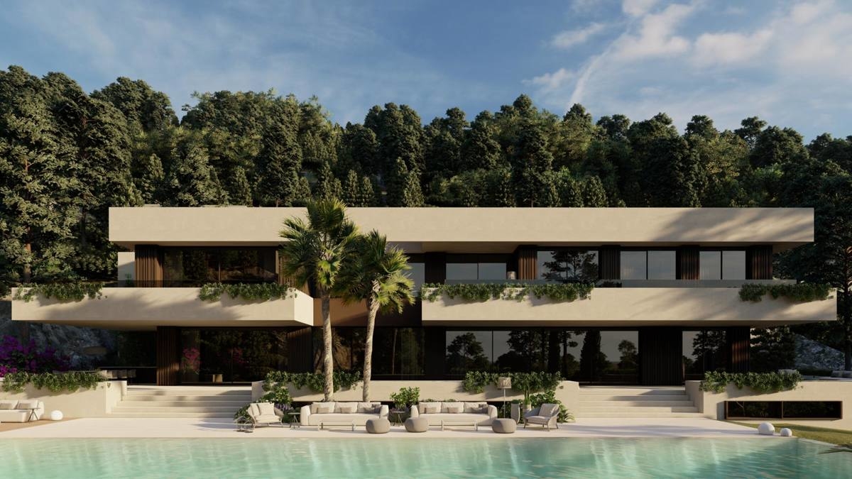 Impressive plot with luxury villa project in Son Vida
