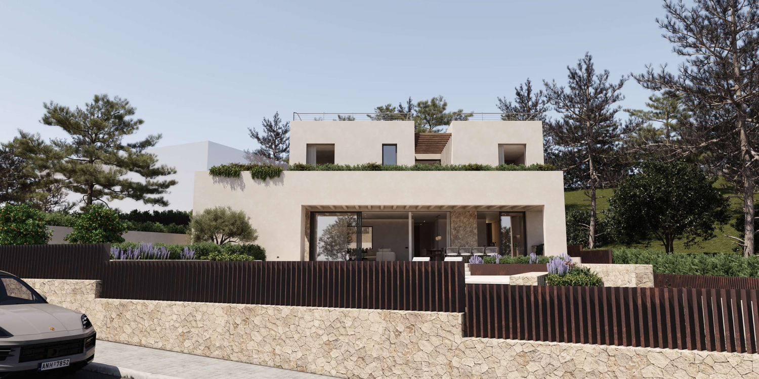 Stunning new villa under construction in Cas Catalá