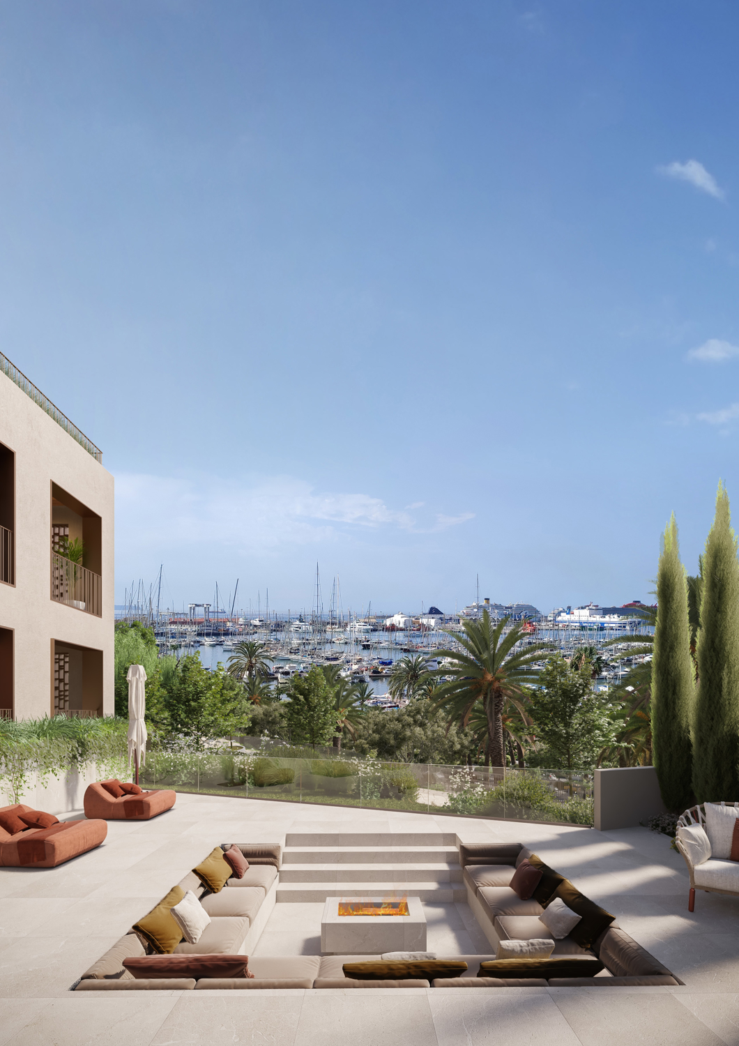 Duplex-Gartenwohnung: neue Entwicklung in Santa Catalina