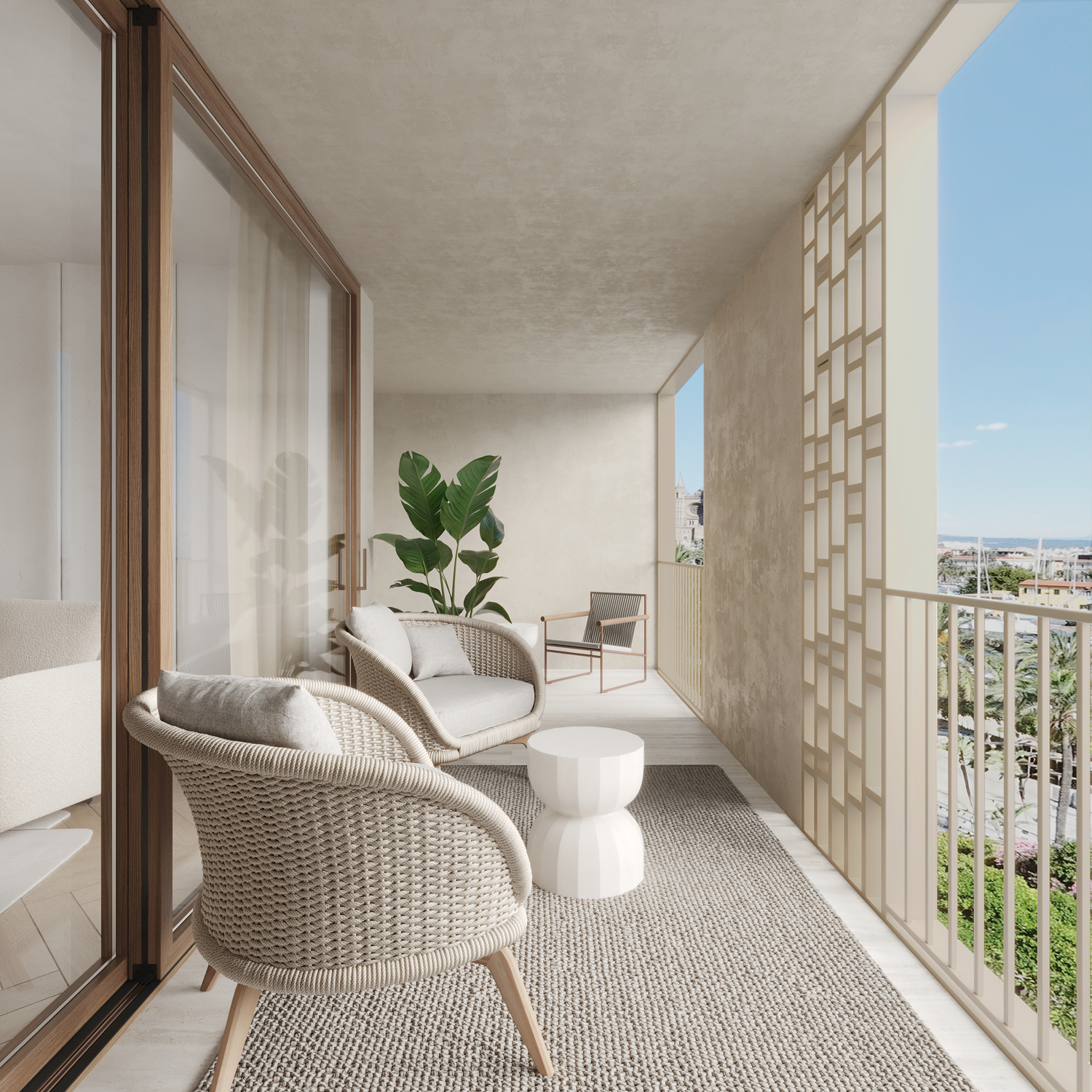 Apartment with terrace: new development in Santa Catalina