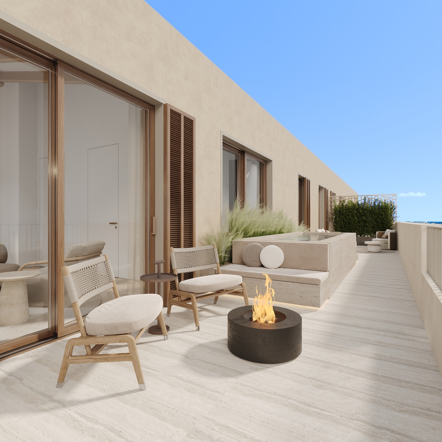 Penthouse with pool: New development in Santa Catalina