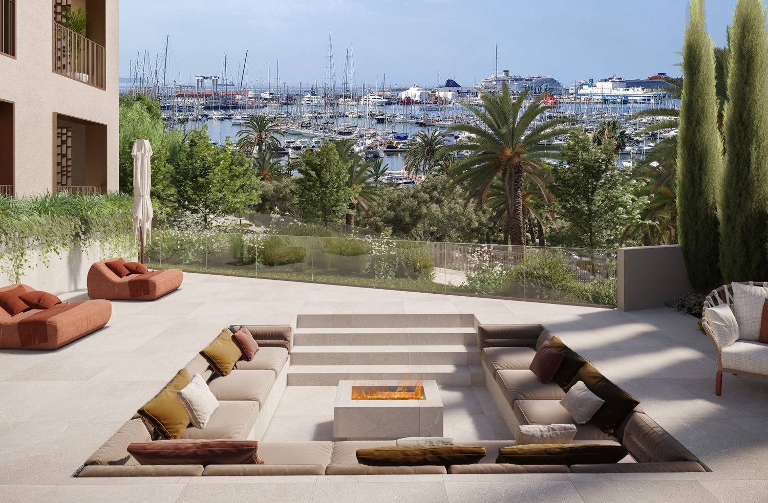Penthouse with pool: New development in Santa Catalina