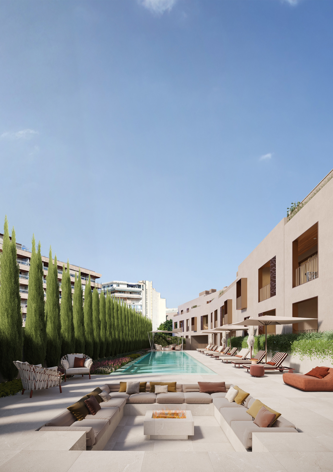 Duplex garden flat: new development in Santa Catalina