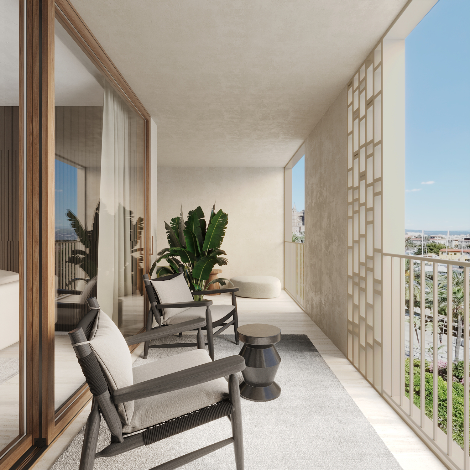 Duplex-Gartenwohnung: neue Entwicklung in Santa Catalina