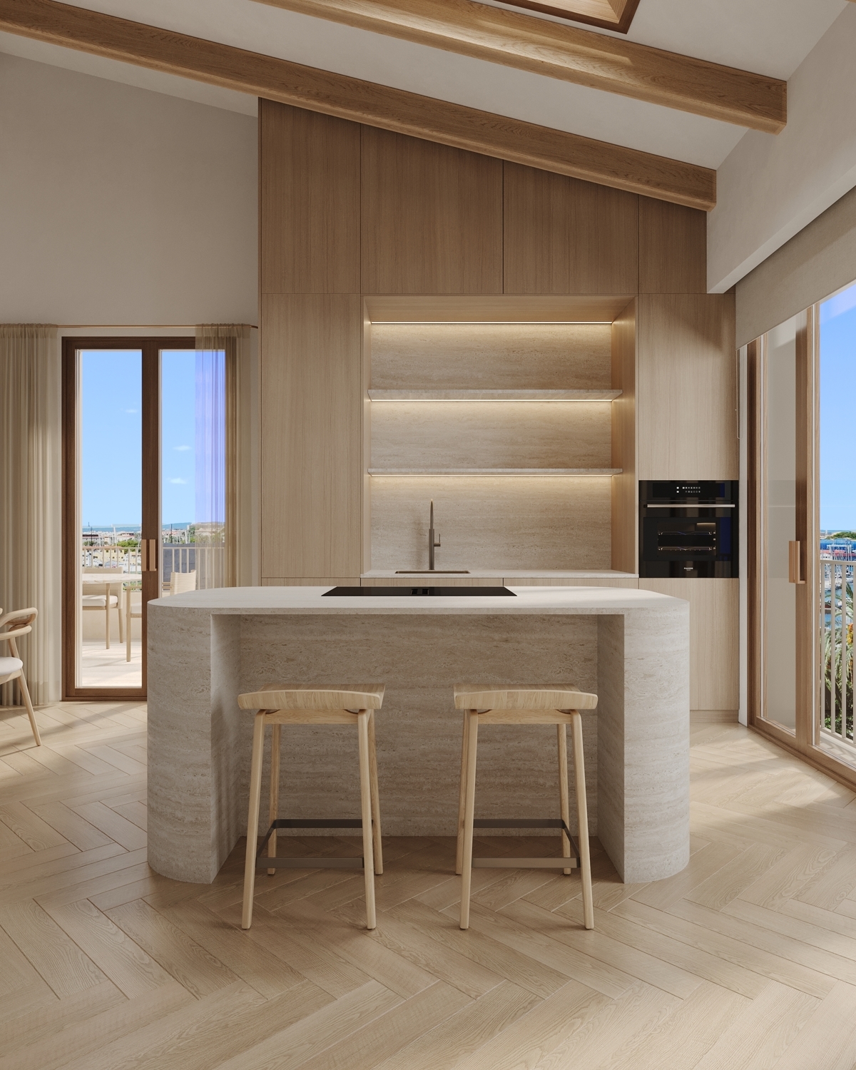 Penthouse mit Pool: Neue Entwicklung in Santa Catalina